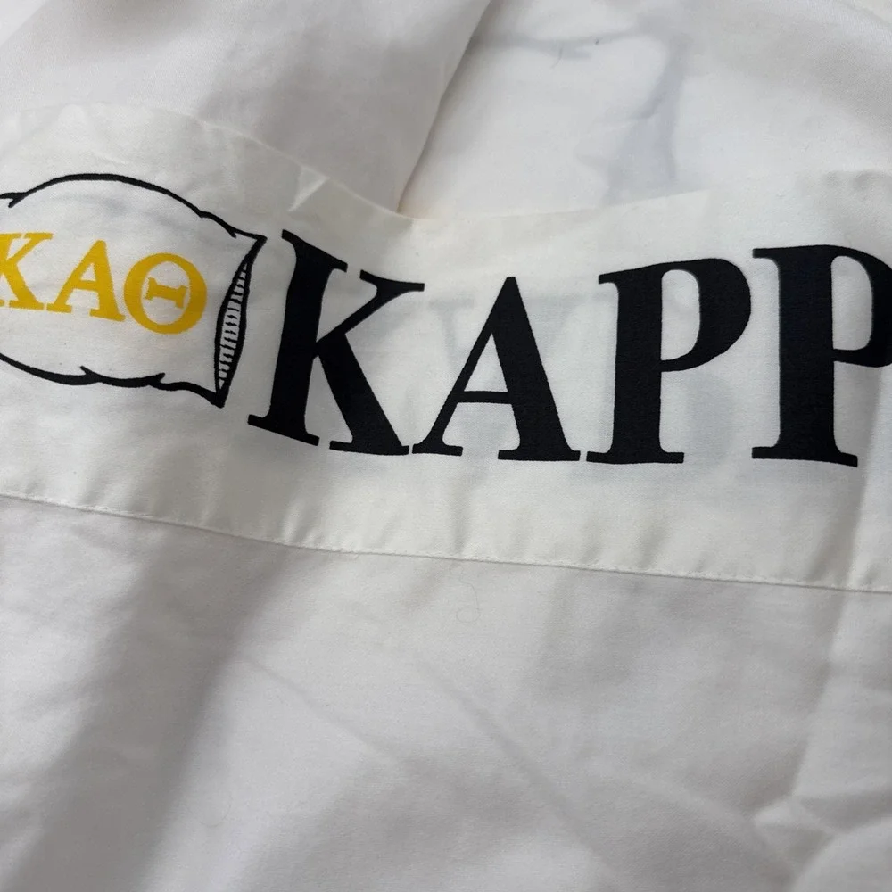 KAO Kappa Alpha Theta full top sheet pillow case Greek Sheets